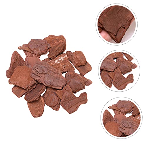 1pack Reptiles Box Pine Bark Landscaping Material Pack of Fine Polished Adornment for Terrarium Decor Safe for Reptiles Adds Natural Beauty to Habitat Present for Enthusiasts