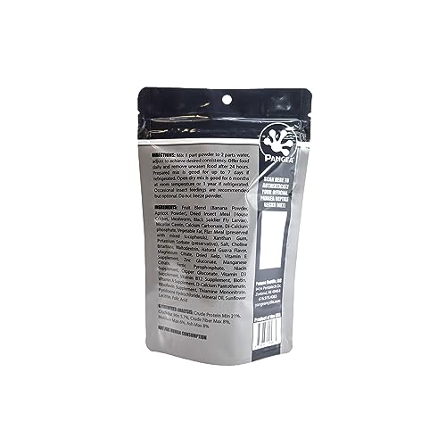 Pangea Gecko Diet Breeder & Fruit Bundle - 8oz Breeder & 2oz Fruit & Insects