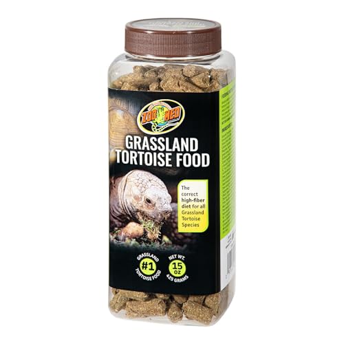 Zoo Med Natural Grassland Tortoise Food - size: 15 Ounce (Pack of 1)