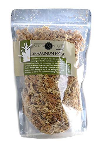 Josh's Frogs Sprig & Stone Sphagnum Moss (1 Quart)