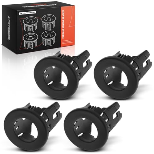 A-Premium 4-Pack Rear Inner & Outer Parking Assist Sensor Retainer Bezels