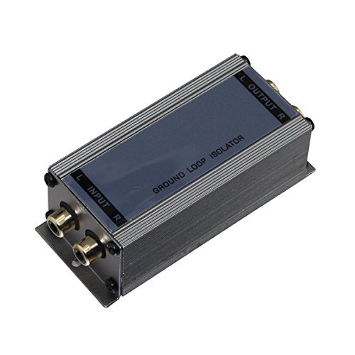 Ground Loop Isolator New Line Level Converter High to Low RCA to RCA