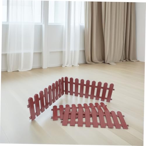 4pcs Outdoor Tortoise Enclosure: Pet Playpen Animal Barrier Fence Decorative Garden Fence Panel for Reptiles Pets Small Animals Outdoor Yard Landscape Patio