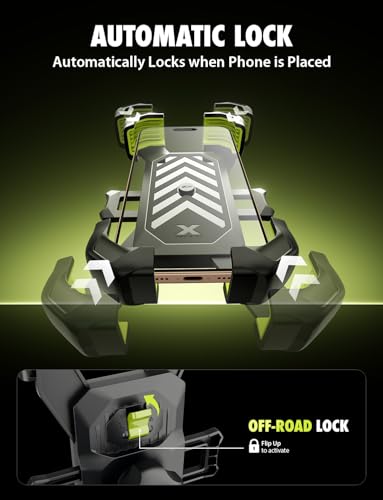 Bracketron X-Lock Heavy Duty Truck Phone Mount Holder with Extendable Arm
