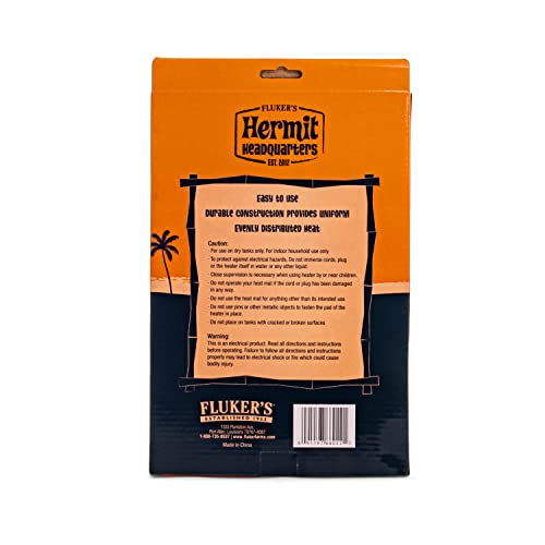 Fluker's Premium Heat Mat for Hermit Crabs, 6"x8" - size: 6x8", 7-Watt