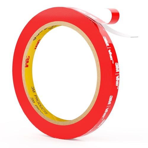 Double Sided Tape Heavy Duty VHB 0.5"×16.5ft Clear - color: Clear, size: 0.5"×16.5ft