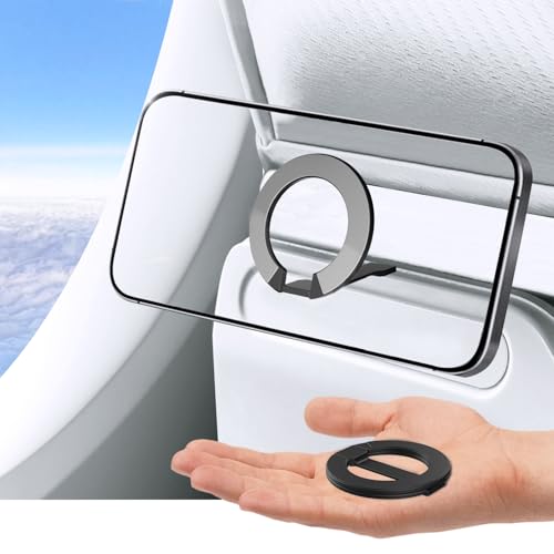 Mini Universal in Flight Airplane Phone Holder, Travel Essentials, Black - color: Black, size: Single