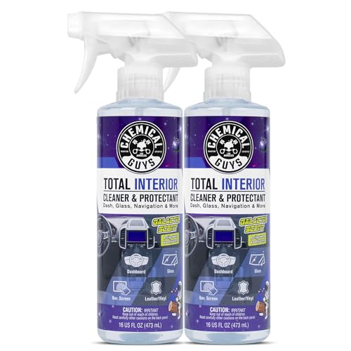 Chemical Guys, Total Interior Cleaner & Protectant, Galactic, 16 oz, 2 Pack - size: 16 Fl Oz (Pack of 2)