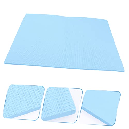 Aquarium Bottom Mat Thick Non-Skid Fish Tank Pad for Leveling and Insulation Household Tank Mat for Fishkeeping and Aquatic Environments - color: Blue