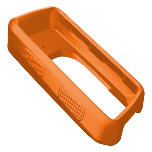 Silicone Case Cover Compatible with Hammerhead Karoo 3 Bicycle Computer - Maximum Protection, Durable, Non-Slip, Shockproof Anti-Static/Dust Coating (Orange) - color: 1x Sili Case (Orange)
