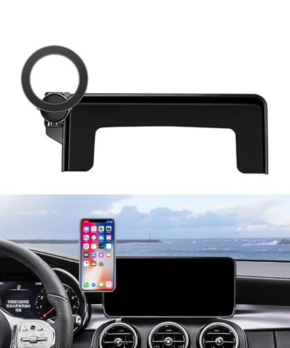 Car Phone Holder for Mercedes-Benz GLC/V-Class 2020-2022, C-Class 2019-2021 - size: for 20-22 GLC & 19-21 C-Class(10.25-Inch only)