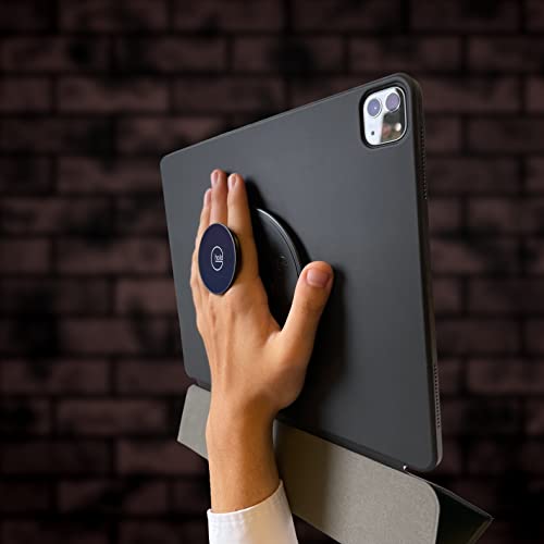 G-Hold® - Comfort Tablet Holder Works with Any Tablet, Tablet case, e-Reader, iPad - Universal, Ergonomic, Rotating, Folds Flat and Adjustable (Navy) - color: Navy