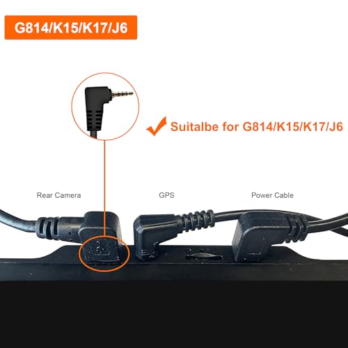 JOMISE 33ft Extension Rear Cable for A80 Dash Cam