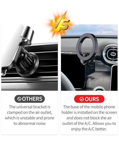 Car Phone Holder for Mercedes-Benz GLC/CLE/C-Class 2023-2026,12.3" Screen - size: for 23-26 GLC & 22-26 C-Class(12.3-Inch only)