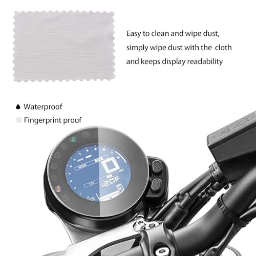 Instrument Film Dashboard Screen Protector Replacement for Yamaha XSR700 2015-2025 XSR900 2015-2021 Cluster Display Screen Protective Cover