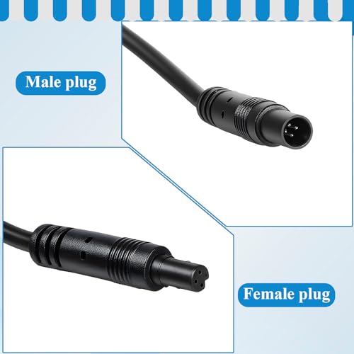 4Pin Backup Camera Extension Cable 10Ft Pure Copper Shielded Dash Cam Rear View Reverse Camera Extension Wire