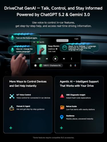 Wireless CarPlay & Android Auto Adapter AI Box 8GB+128GB - color: Multicolor