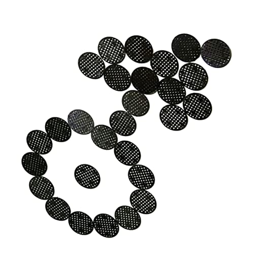 BESPORTBLE 100pcs Flower Pot Mesh Pad Diameter Anti-Corrosion Grid Mat for Breathable Bottom Drainage Net for Indoor and Outdoor Plant Growth