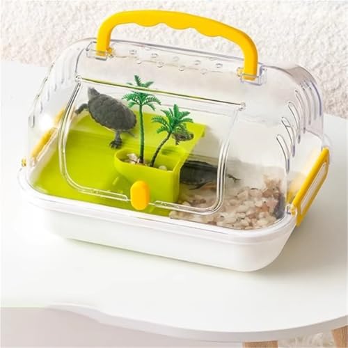 Reptile Tank Observation and Feeding Box for Ecological Turtle Hatching Animals Easy Assembly