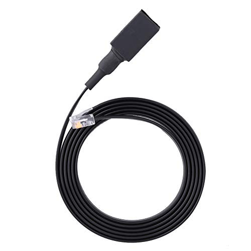 Microphone Extension Cable for 1.5M 6 Pin Removable Separation Handheld Mic Extension Cable Cord for Radio Talkie FT-7800R FT-8800R FT-7900R FT-8900R