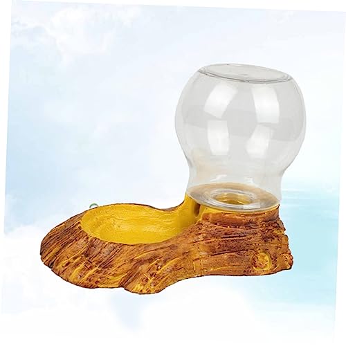 Toddmomy Pet Water Feeder Fully Automatic Drinking Fountain for Reptiles Non-Toxic Craft Smooth Surface