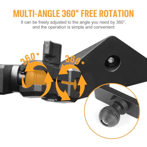 FUNY Dashboard Left Side Phone Holder Mount Compatible with Chevy Silverado