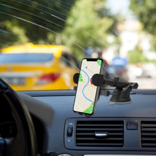KALLORY Car Phone Holder, Universal Vent Mount Cell Phone Holder for Car