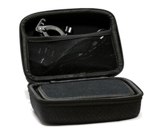 Navitech Car Dash Cam/Camera Carry Case/Bag Compatible with Transcend Drivepro 110 (Case Also fits with Windscreen Mount + Car Charger)