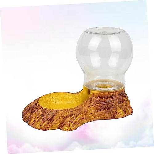 Toddmomy Pet Water Feeder Fully Automatic Drinking Fountain for Reptiles Non-Toxic Craft Smooth Surface
