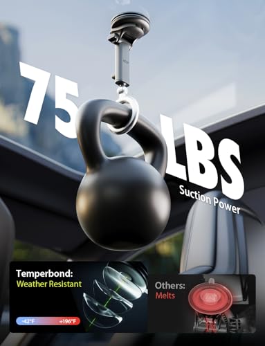 Bracketron TripGrip 2.0 Car Phone Holder, Dash & Window, Suction Cup, 360°