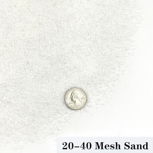 YISZM Aquarium Sand, 10lbs White Fish Tank Sand, Aquarium Gravel Substrate for Aquascaping, Vivariums, Terrariums, Plants and Crafts - color: White, size: 10 lbs