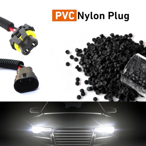 2 PCS Car Bulb Socket Conversion Wiring Harness, 9005 9006 Extension Wiring Harness Sockets Wires, Car Male-to-Female Conversion Connector, Universal for High/Low Beam, Fog Lights - color: 9005/9006