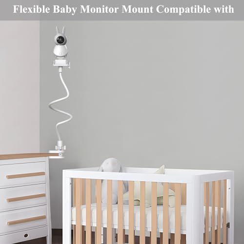 Baby Camera Mount Stand Compatible with BOIFUN/Momcozy/ieGeek/Comfyer-BM01/TECGUUD a Part Baby Monitor Flexible Baby Monitor Holder Shelf Baby Camera Stand More Safety(33.75 inch/Cameras Not Included) - size: 33.27" for ieGeek/BOIFUN/TECGUUD