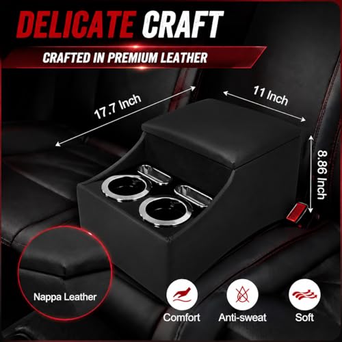 Bench Seats Center Console for Minivan, SUV, Middle Van - size: with Cup/Phone Holder