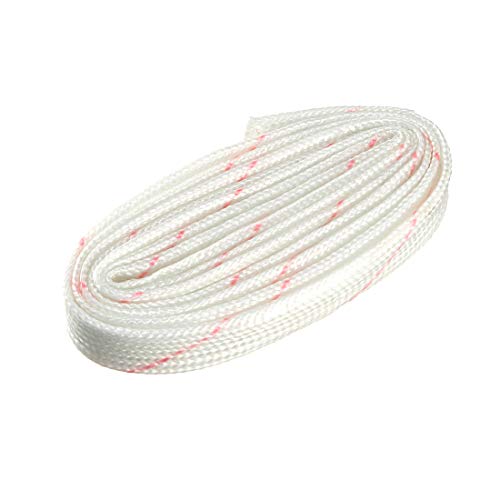 uxcell Fiberglass Heat Shield Sleeve 8mm(5/16-inch) ID x 3.28ft Adjustable PVC Silicone Fiberglass Sleeve Pipe