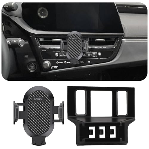 Car Phone Holder Fits for Lexus ES 350 300h 250 2022-2024 Accessories,Thick Cases Friendly,Cell Phone Mount for 4.7-7 in Phones,360 Degree Rotation,Easy to Install - size: ES 350 300h 250 2022-2024