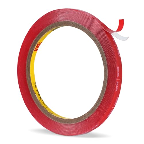 3M Double Sided Tape 1/4'' x 15.4 Ft, Clear Heavy Duty 4905 Mounting Tape - color: Clear, size: 0.25''×15.4Ft