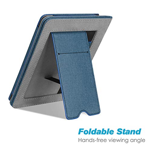 Fintie Stand Case for 6" Kindle Paperwhite 10th Gen 2018, Twilight Blue - color: Twilight Blue