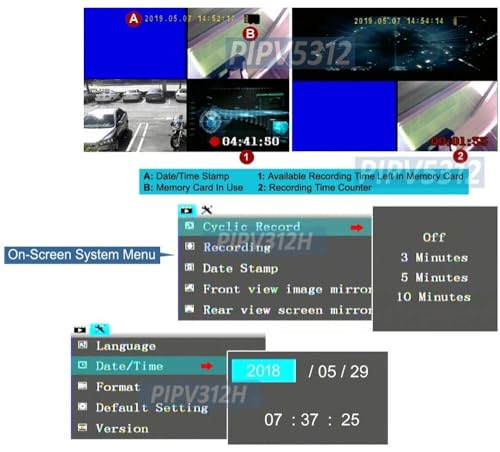 Compact 4-Channel HD/SD Multi-Viewer Split-Screen Video DVR for 1080p 720p AHD CVI TVI CVBS Cameras