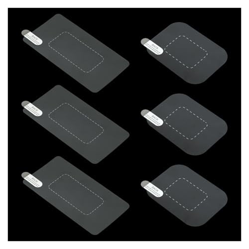 6PCS Dashcam Windshield Sticker, 2 Sizes