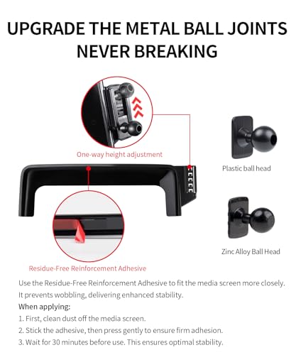 Car Phone Holder for Mercedes-Benz GLC/CLE/C-Class 2023-2026,12.3" Screen - size: for 23-26 GLC & 22-26 C-Class(12.3-Inch only)