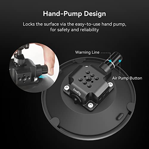 SmallRig 6" Suction Cup Mount for Car Camera/Smartphone - 4114