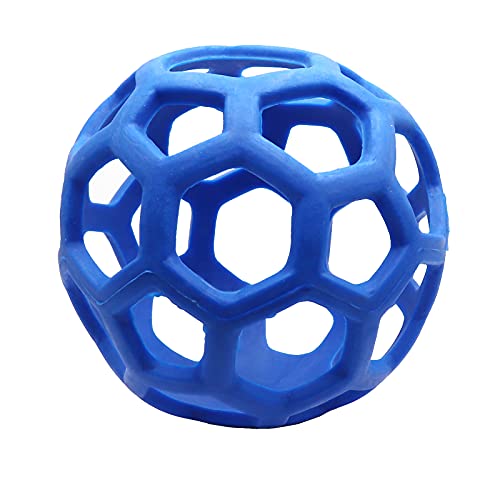 Tirifer Tortoise Feeder Ball, 5.5 inch, Encourages Foraging Behaviors, Keeps Pets Entertained - color: Blue