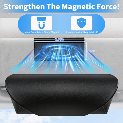 2026 Magnetic Sunglasses Holder for Car Visor,for 99% Cars Visor