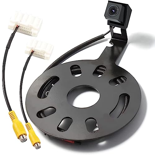 EWAY Classic 1.0 Backup Camera for Jeep Wrangler Spare Tire Mount 2007-2018, Rear View Reverse Aftermarket Camera for JK JKU Rubicon Sahara Sport Unlimited Removable Guidelines w/OEM Monitor Adapter