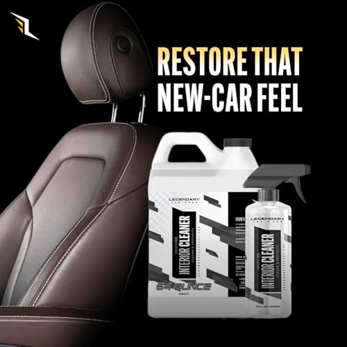 Legendary Interior Cleaner 64oz (Half Gallon) - Car Detailing Spray - size: 64 Fl Oz (Pack of 1)