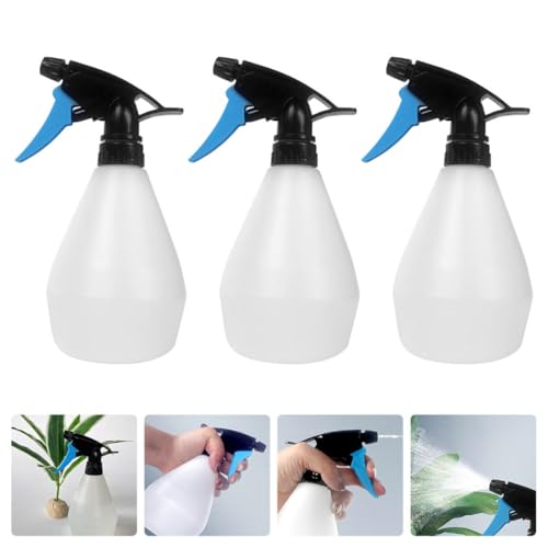 3pcs Reptile Sprayer Watering Kettles 500ml Plastic Gardening Sprinkled Kettle for Indoor Plants Terrarium Humidifying and Misting