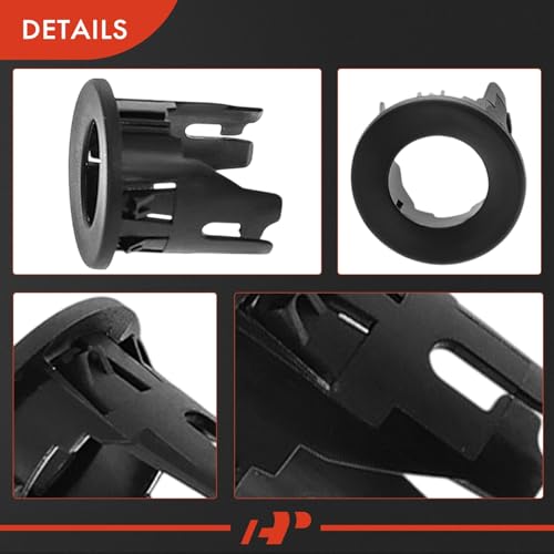A-Premium 4-Pack Rear Inner & Outer Parking Assist Sensor Retainer Bezels