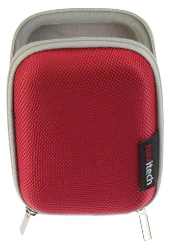 Navitech Red Hard Protective Case Compatible With Next Base 4060