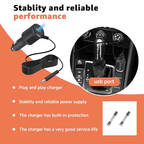 TND Car Charger for Rand McNally GPS TND Tablet 85,750,740